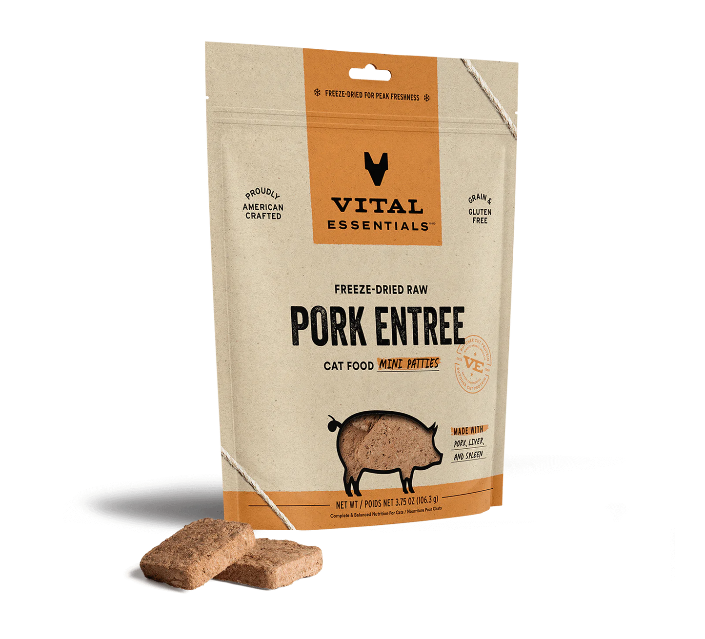 VE FDR Pork Mini Patties Cat Food