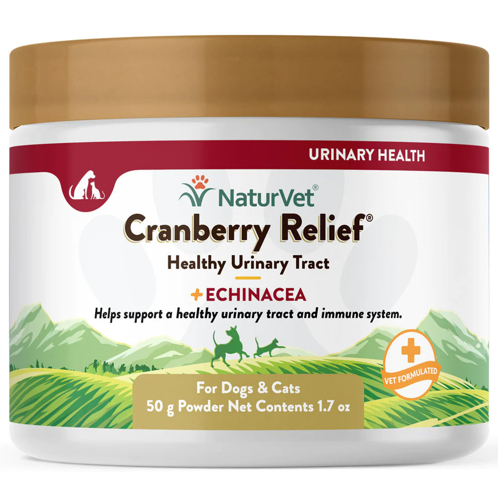 NATURVET® CRANBERRY RELIEF® POWDER FOR CATS & DOGS 50 GM