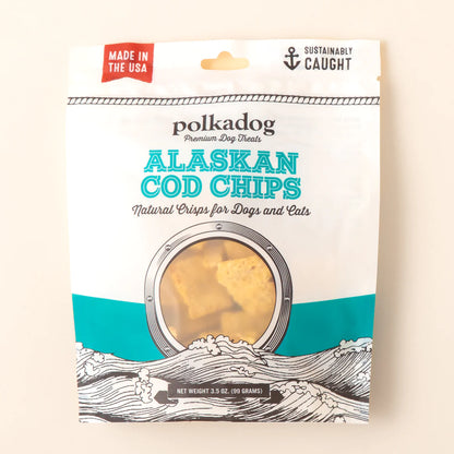 Polkadog Alaskan Cod Chip - 3.5oz