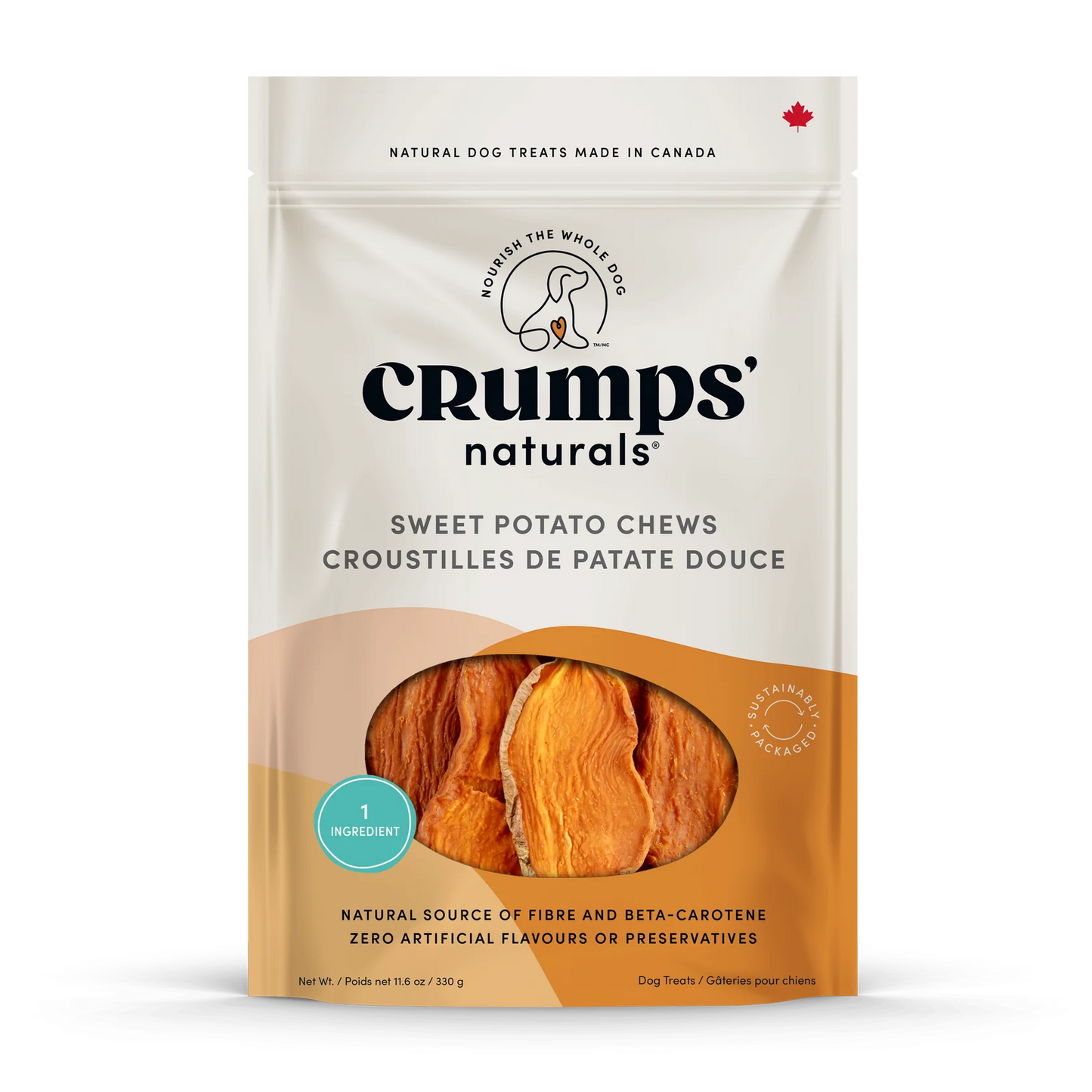 Crump's Natural Sweet Potato Chews Dog