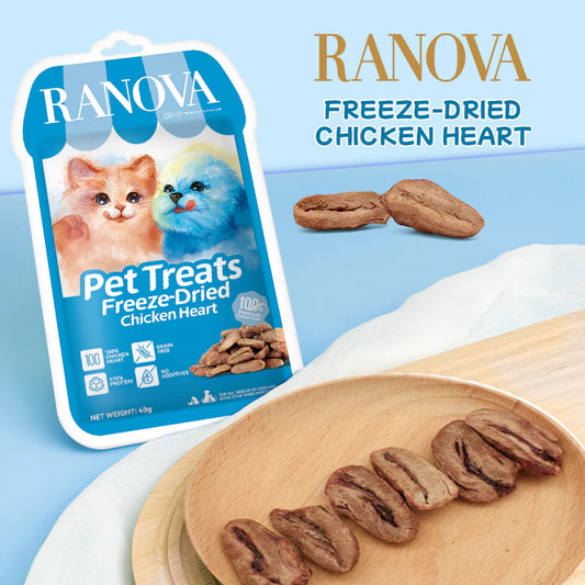Ranova Freeze-Dried Chicken Heart 40g