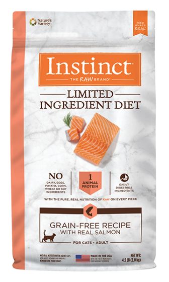 Instinct Limited Ingredient Diet Grain Free With Real Salmon Cat 4.5lb