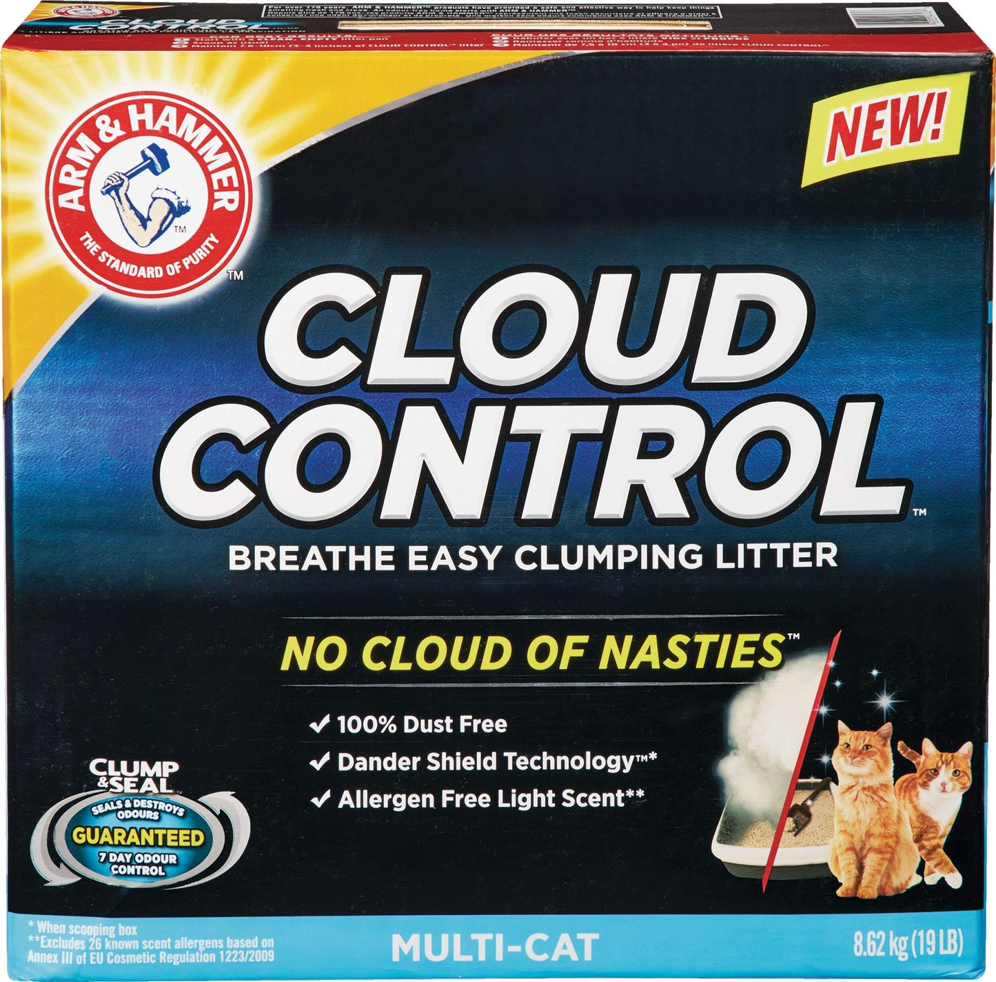 Arm & Hammer Litter Cloud Control - Easy Clean-Up Odour Control