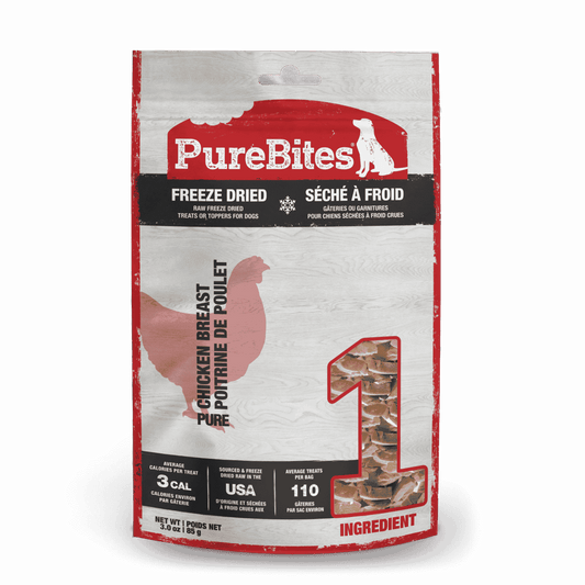 PUREBITES® CHICKEN BREAST FREEZE-DRIED DOG TREAT