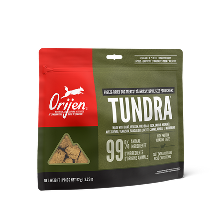Orijen Tundra Freeze-Dried Dog Treats 92G