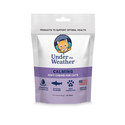 Under the Weather - Soft Chew Cat Supplements - Calming