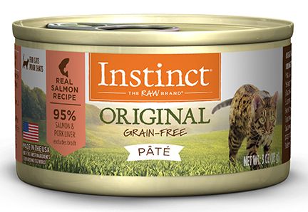 Instinct Original Grain Free Real Salmon Cat 3pk