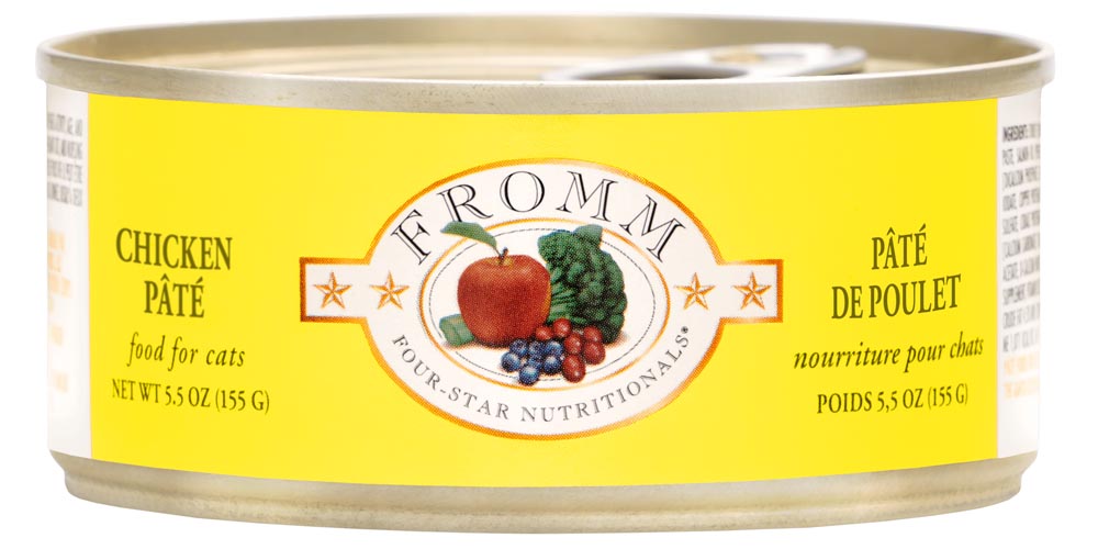 FROMM® FOUR STAR NUTRITIONALS® CHICKEN PÂTÉ WET CAT FOOD 15.5 OZ