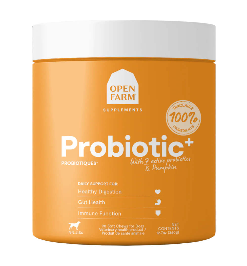 OPEN FARM® PROBIOTIC CHEW SUPPLEMENT FOR DOGS (90 CT)