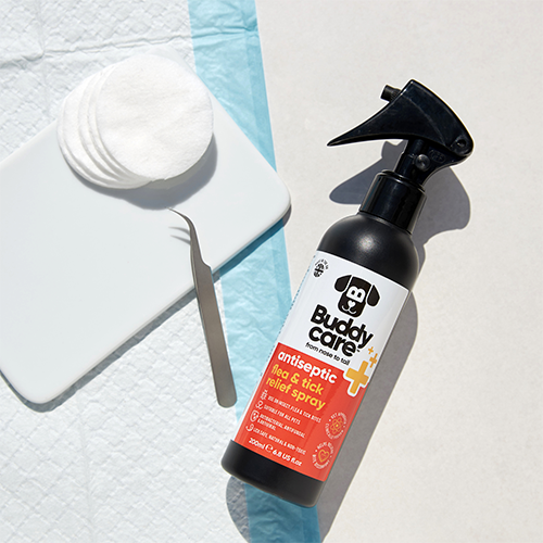Buddycare™ Antiseptic Flea & Stick Relief Spray Suitable for all Pets 6.76 fl oz