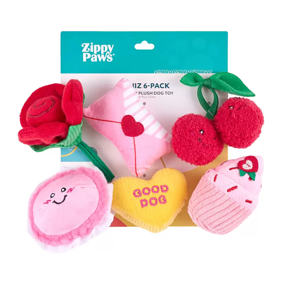 Zippy Paws Miniz 6-Pack - Sweet Treats