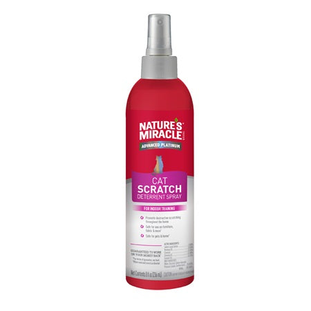 Nature's Miracle ADV PLAT CAT NO SCRATCH SPRAY 8 oz