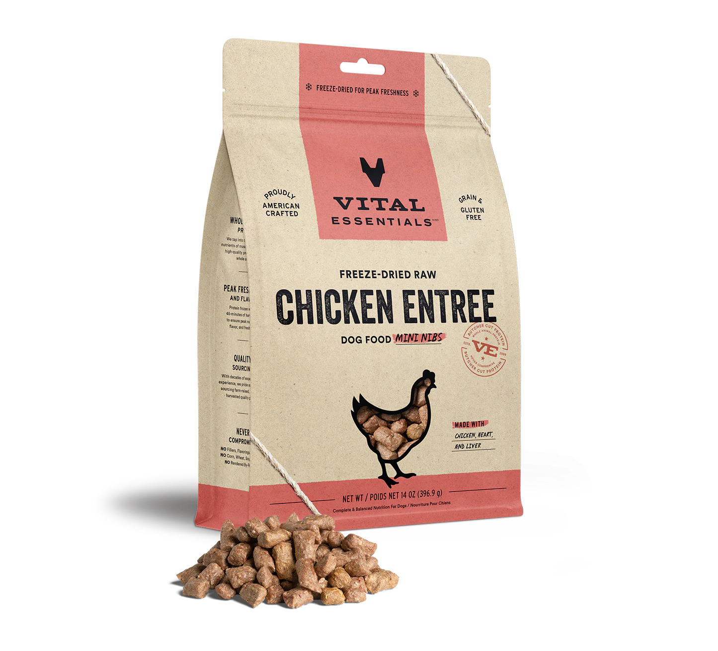 VE FDR Chicken Entree Dog Food Mini Nibs