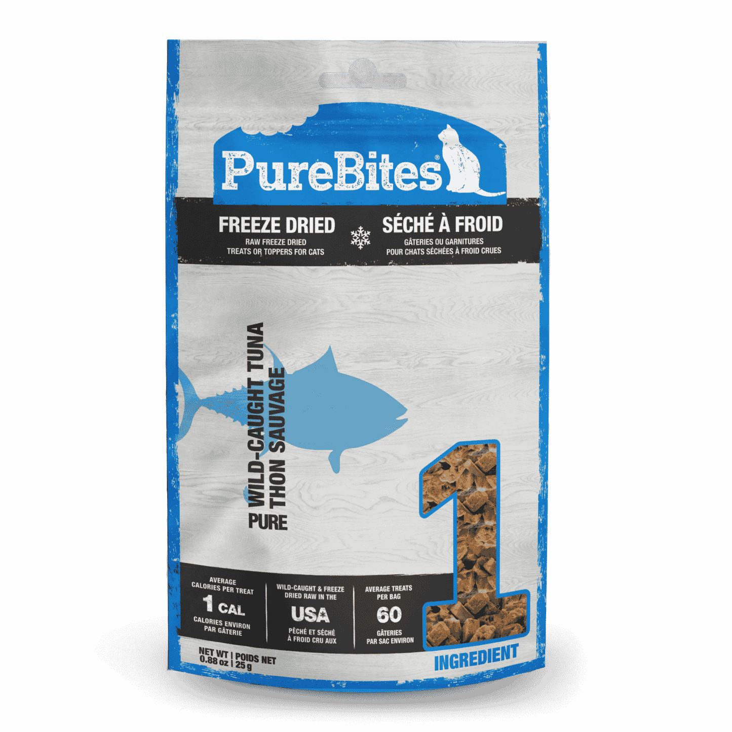 PUREBITES® TUNA FREEZE-DRIED CAT TREAT 25 GM