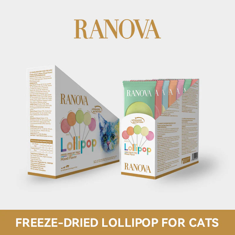 Ranova Freeze-Dried Lollipop for Cat 15pc 21g