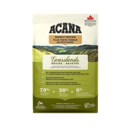 Acana Highest Protein Grasslands Recipe Dog Food