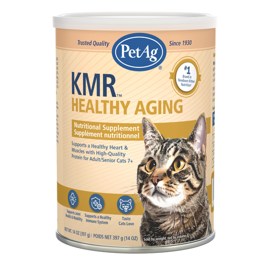 PetAg® KMR® Healthy Aging Healthy Aging Nutritional Supplement for Adult & Seniors Cats 7+ 14oz