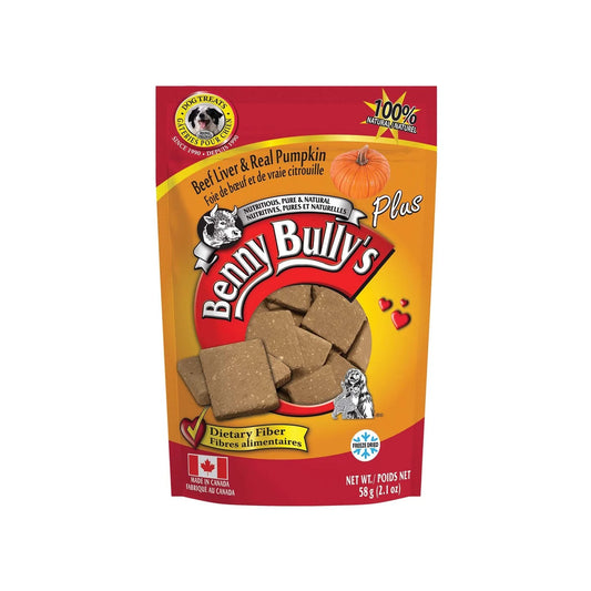 Benny Bully Liver Plus Pumpkin Dog 58g