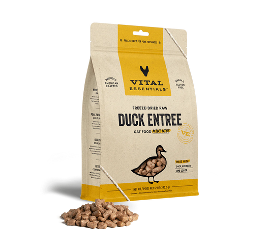 VE FDR Duck Mini Nibs Cat Food