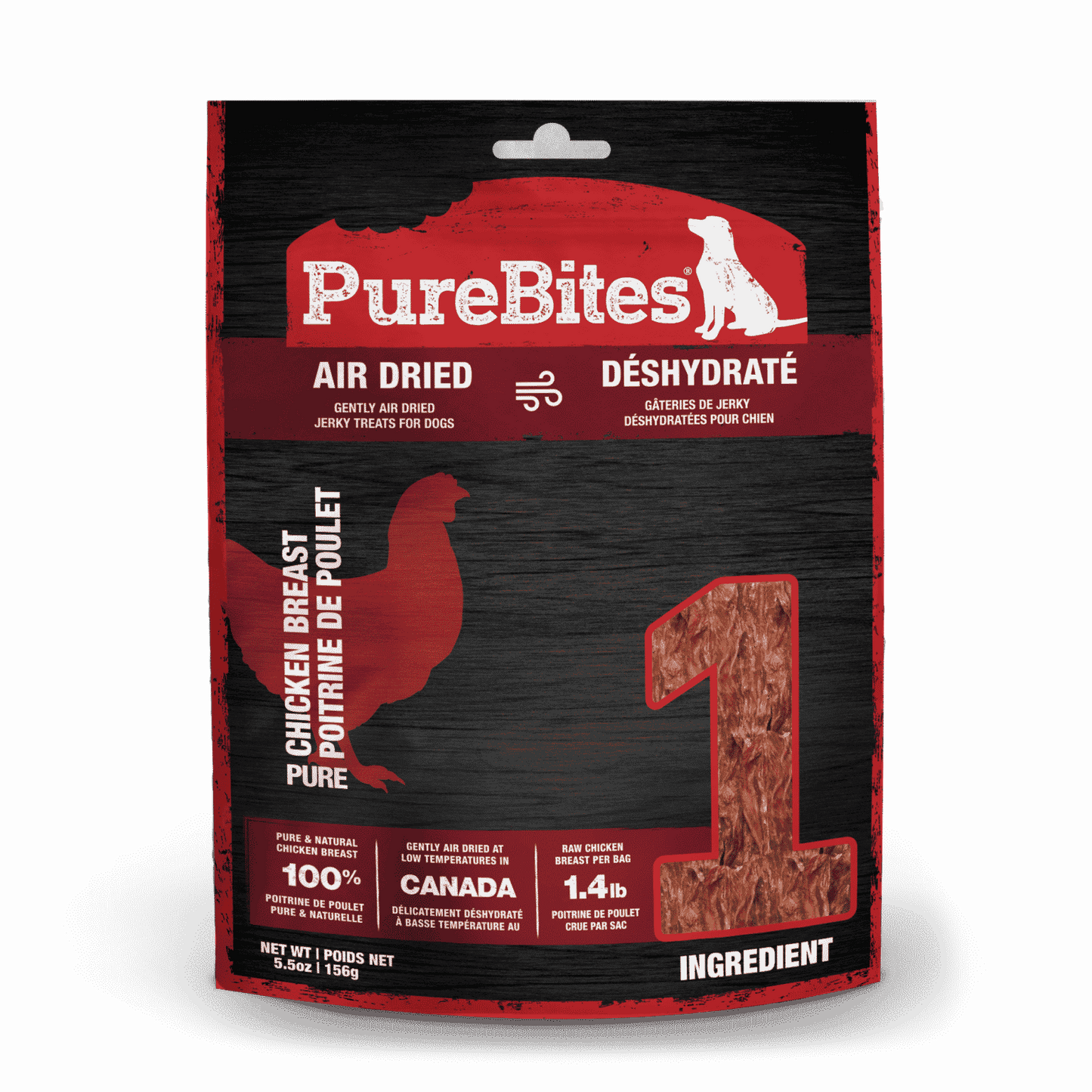 PUREBITES® CHICKEN JERKY DOG TREATS