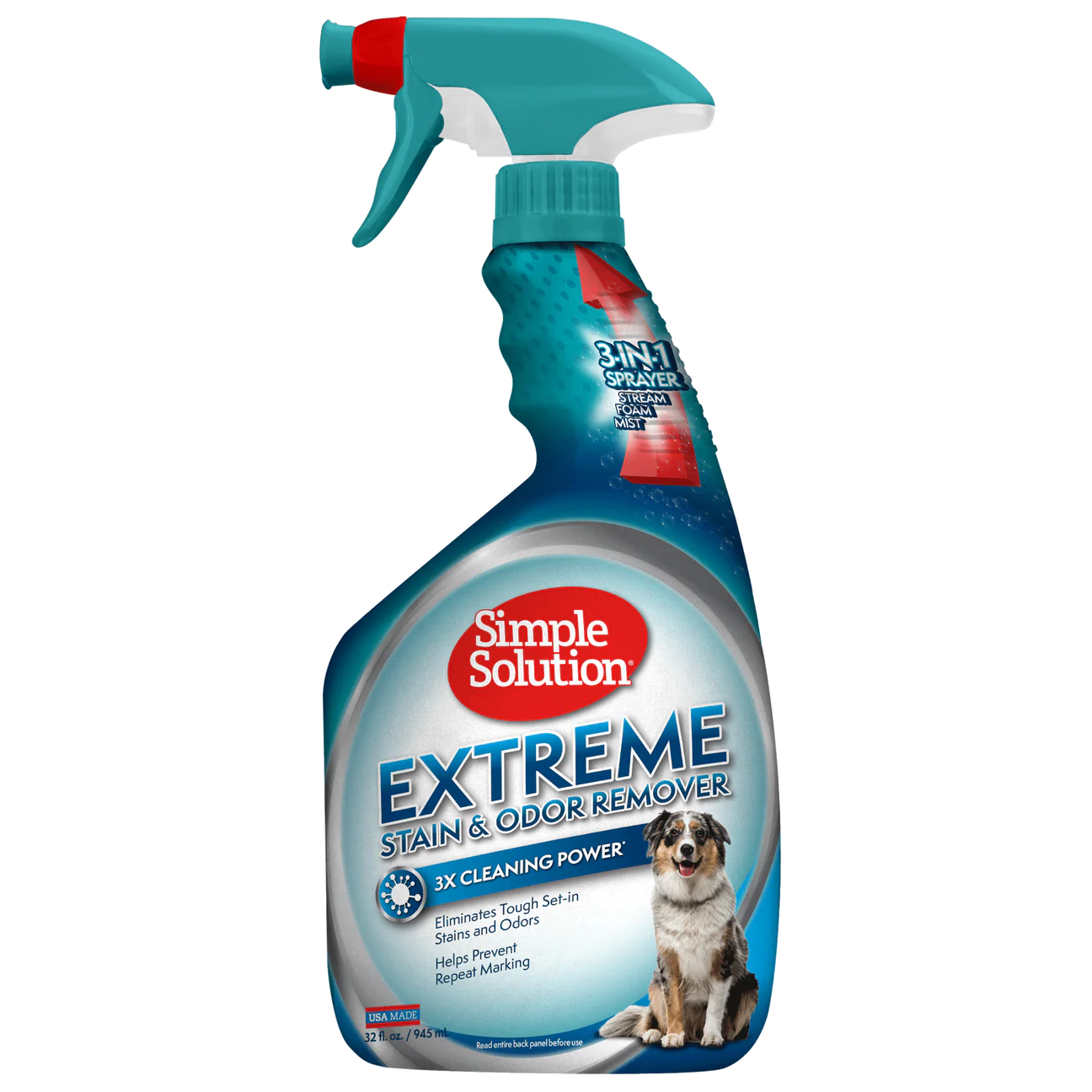 Simple Solution Extreme Stain And Odor Remover Spray Dog 32oz