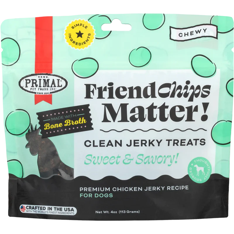 Primal Friendchips Matter Chicken With Broth Dog 4oz