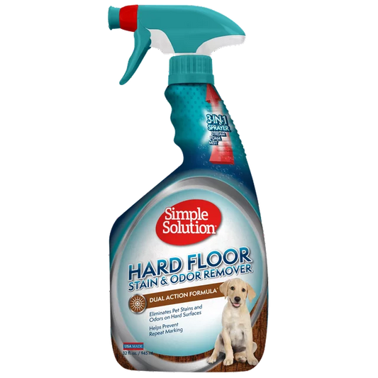 Simple Solution Hardfloors Stain And Odor Remover Spray Dog 32oz