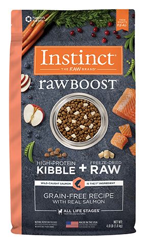 Instinct Raw Boost Grain Free With Real Salmon Dog