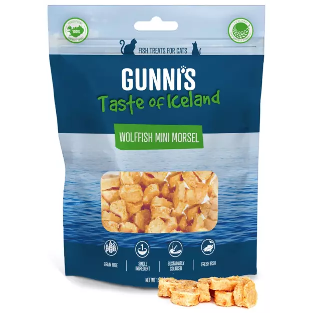 Gunni's Taste of Iceland Wolffish Mini Morsel Cat 1.5oz