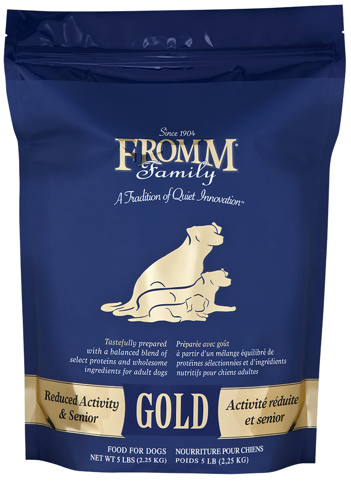 FROMM® GOLD REDUCED ACTIVITY & SENIOR DRY DOG FOOD