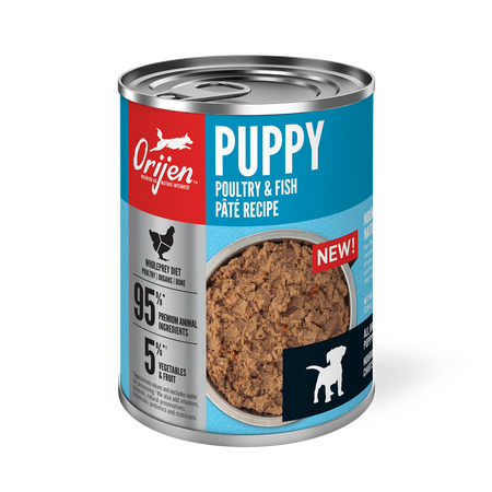 Orijen Poultry & Fish Pate Recipe Puppy Dog Wet Food*3pk