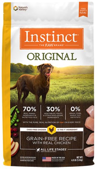 Instinct Original Grain Free With Real Chicken Dog