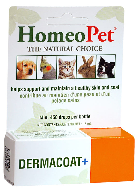 HOMEOPET® DERMACOAT+ 15 ML for Cat & Dog