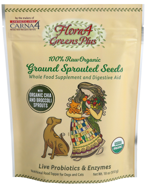 Carna4 Flora4 - Sprouted Seeds Topper - Greens Plus with Broccoli & Chia