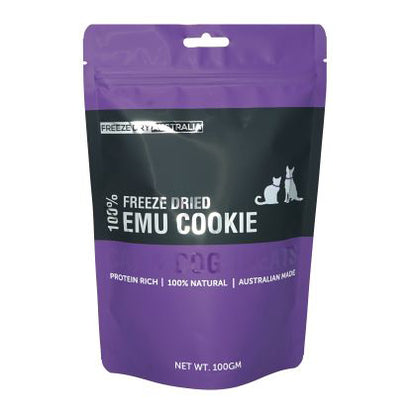 FDA FREEZE DRIED EMU COOKIE 100GM