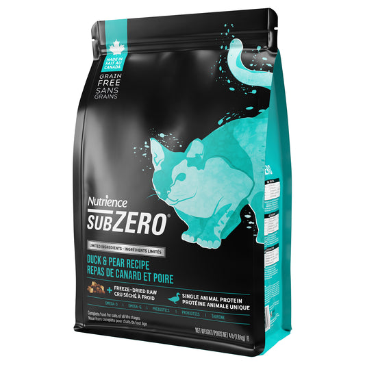 Nutrience SubZero Limited Ingredient Cat Food - Duck and Pear Recipe