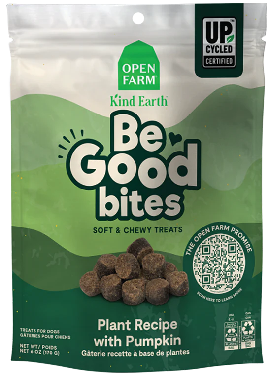 OPEN FARM® BE GOOD BITES SOFT & CHEWY DOG TREATS 6OZ