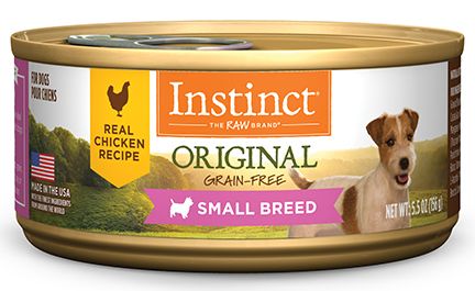 Instinct Original Grain Free Real Chicken Small Breed Dog 5.5oz*3pk