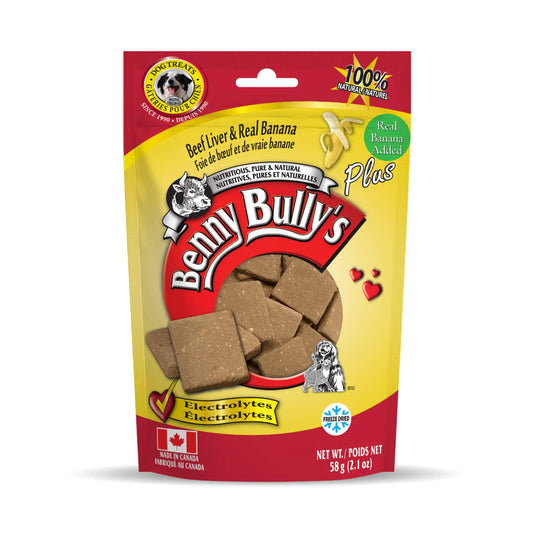 Benny Bully Liver Plus Banana Dog 58g