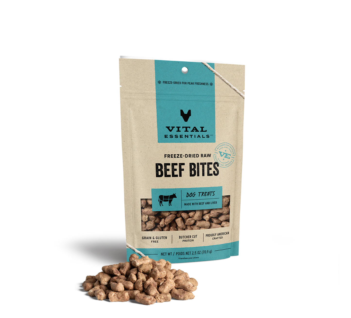 VE FDR Beef Bites Dog Treats