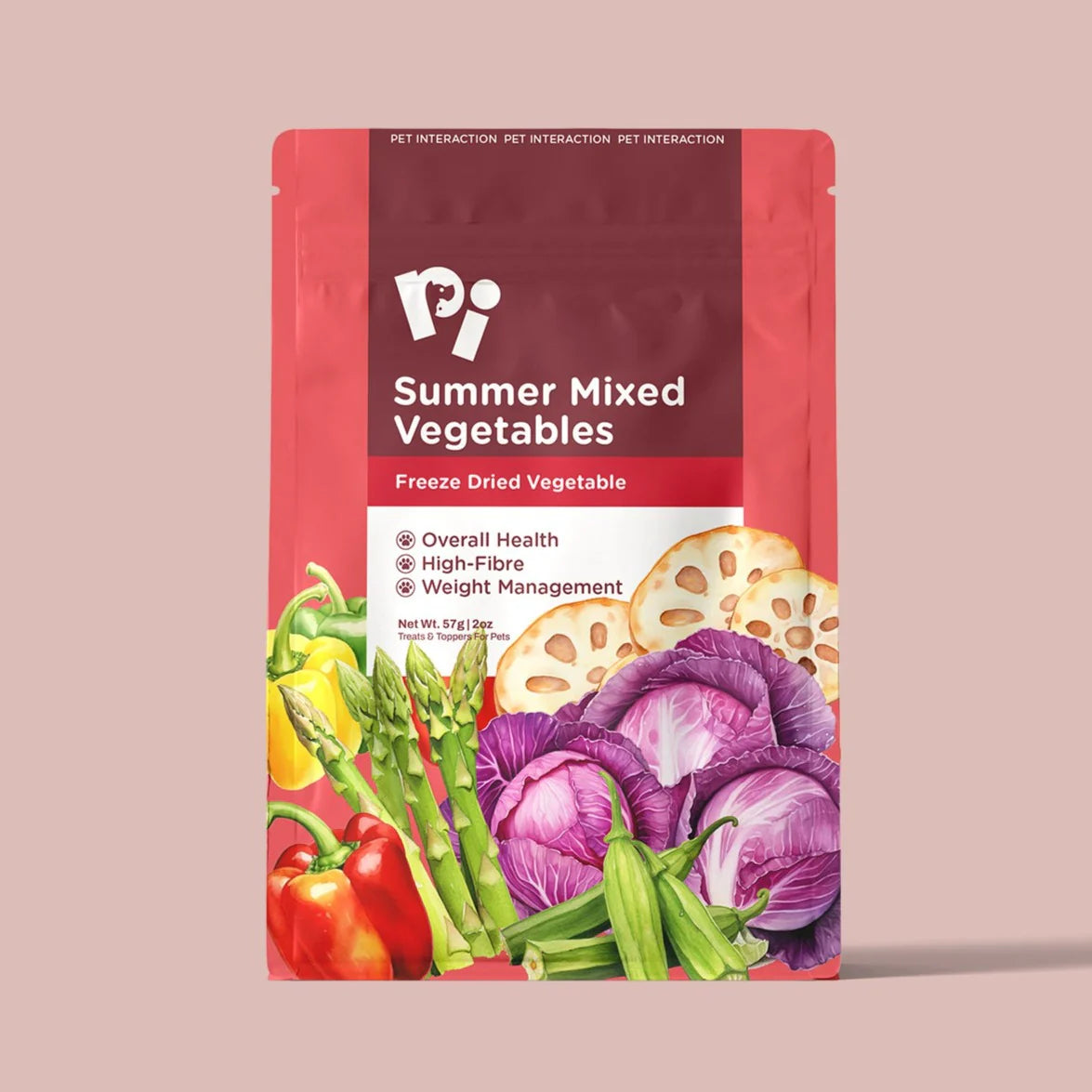 PIPET - SUMMER MIXED VEGETABLES 57G