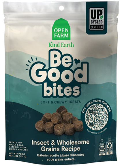 OPEN FARM® BE GOOD BITES SOFT & CHEWY DOG TREATS 6OZ