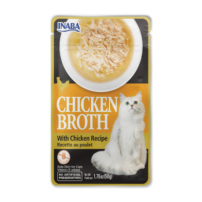 Inaba Cat Chicken Broth - Chicken Recipe 40g -3pk