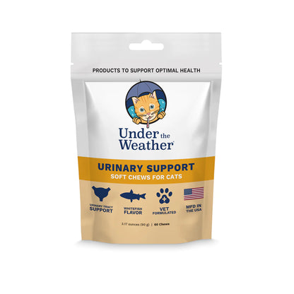 Under the Weather - Soft Chew Cat Supplements - Urinary Support