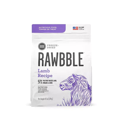 Bixbi Rawbble Dog Freeze Dried Lamb