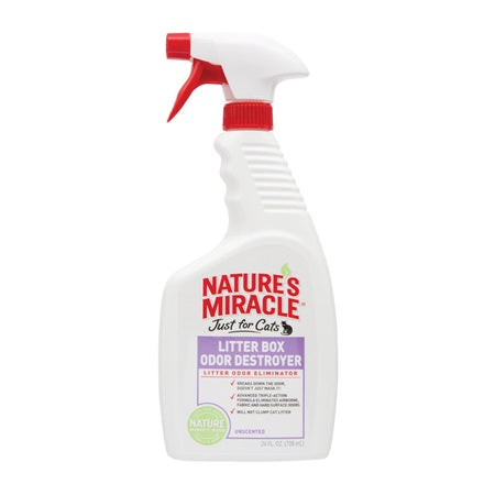 Nature's Miracle Spray Litter Box Odor Dest 24oz