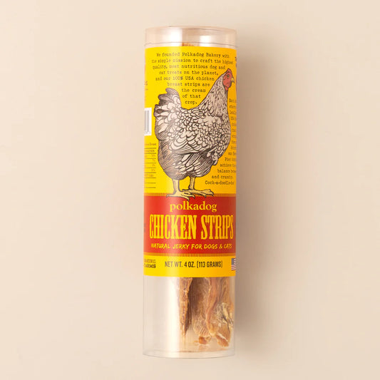 Polkadog Tube: Chicken Strip Jerky 113g