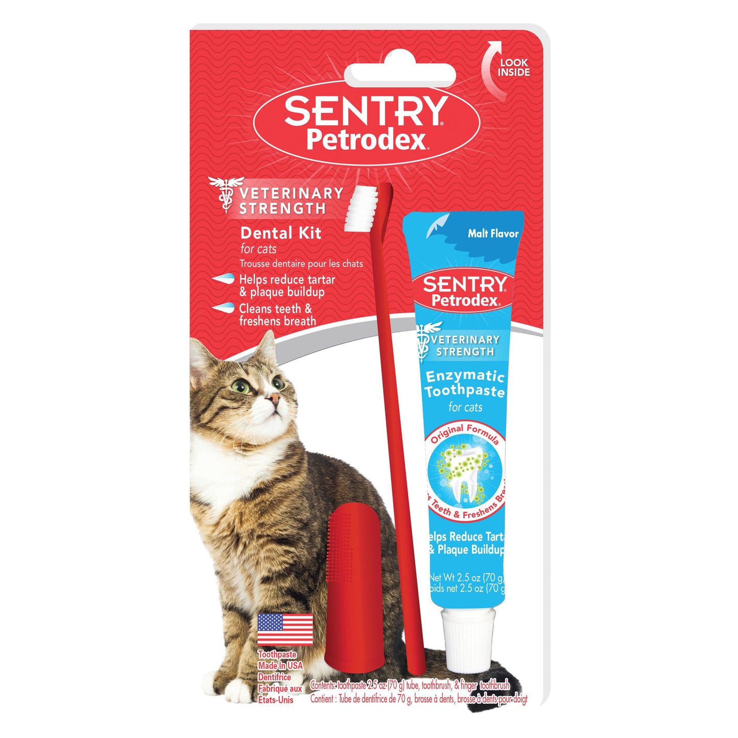 Petrodex Dental Kit for Cats - 2.5 oz