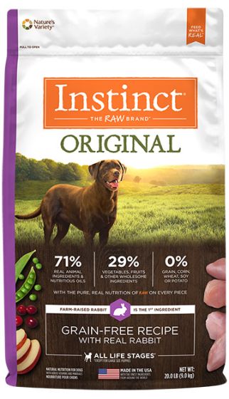 Instinct Original Grain Free With Real Salmon Dog 20lb