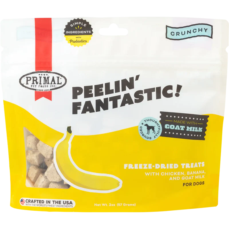 Primal Peelin Fantastic Chicken And Banana With Goat Milk Dog 2oz